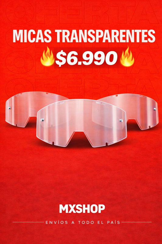 Mica transparente 🔥 Visión total sin distorsión
